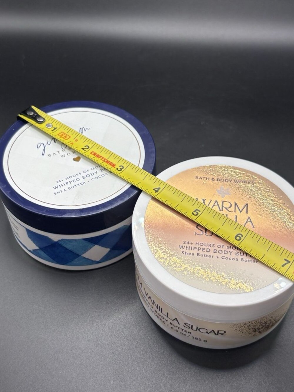 Bath & Body Works Warm Vanilla Sugar & Gingham Whipped Body Butter 6.5 oz 2 Pcs - Picture 16 of 16